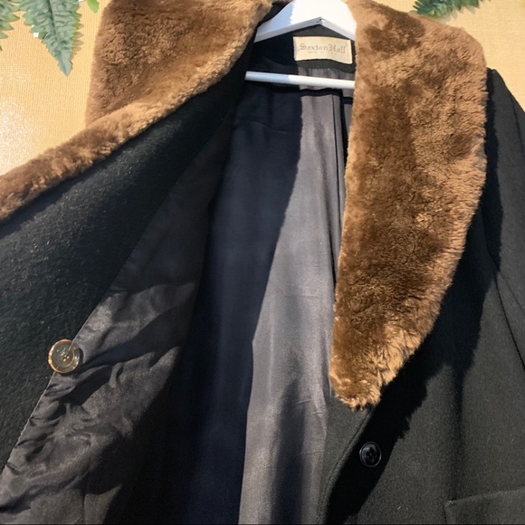 Saxton Hall- Vintage Long wool coat - Picture 11 of 12